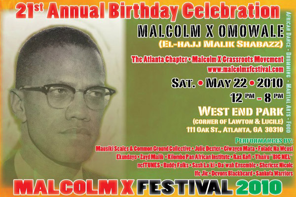 pgp182:The 21st Annual Malcolm X Festival in Atlanta...