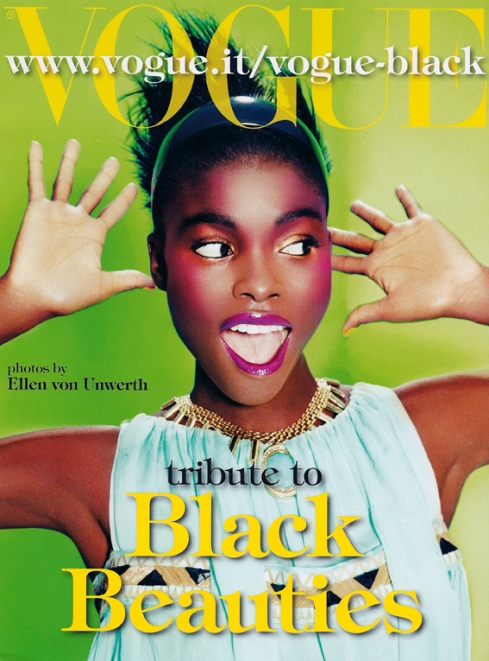 pgp255: Vogue Italia's tribute to Black Beauty