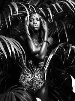 Nykhor Paul for Mara Hoffman's 2012 Swimsuit Collection