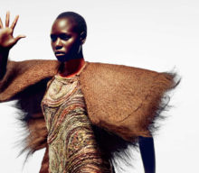 Sudan native Ajak Deng in this month’s Numéro China